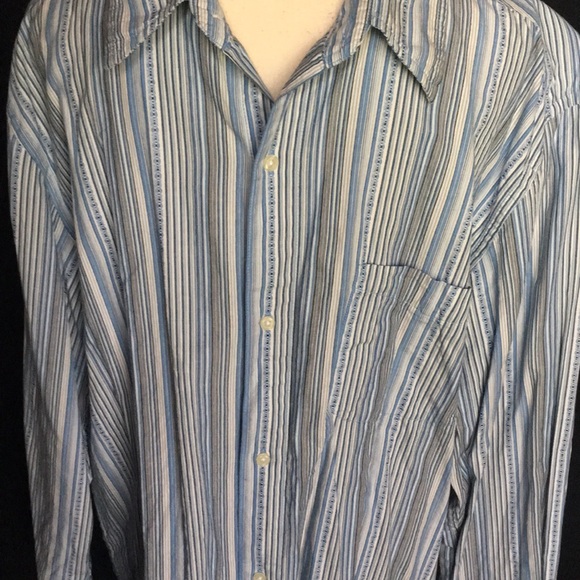 Gear Seven Collection Striped Button Down - Picture 16 of 16